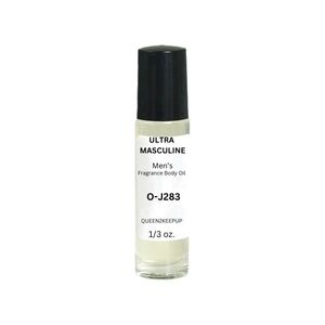 Ultra Masculine (Men) Body Oil 10 ml All Natural Scent 1/3 oz Roll-On